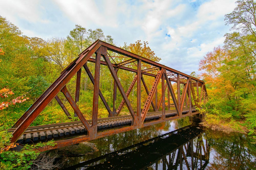 Bridge uncas falls norwich ct